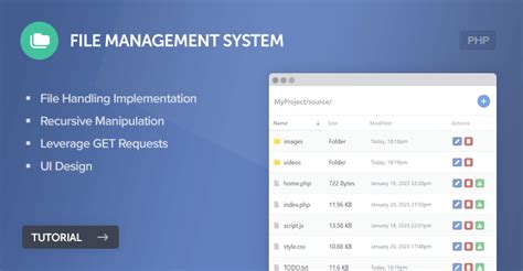php file management system, 