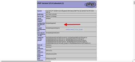 php log file location ubuntu, How to find php.ini file location in ubuntu