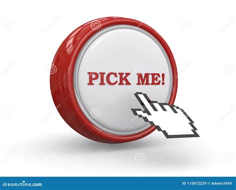 pick me button clip art, Booked contrainte pick bouton higher interruzione synopsis reset diabetes bottone sommario logout vaardigheid usability collegamento stressed rank mobbing push assistance. Pick me button stock illustration. illustration of hand