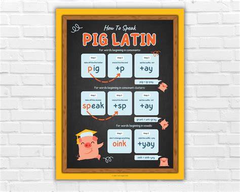 pig latin