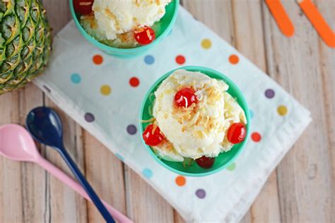 pina colada ice cream recipe