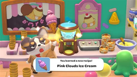 pink cloud ice cream hello kitty