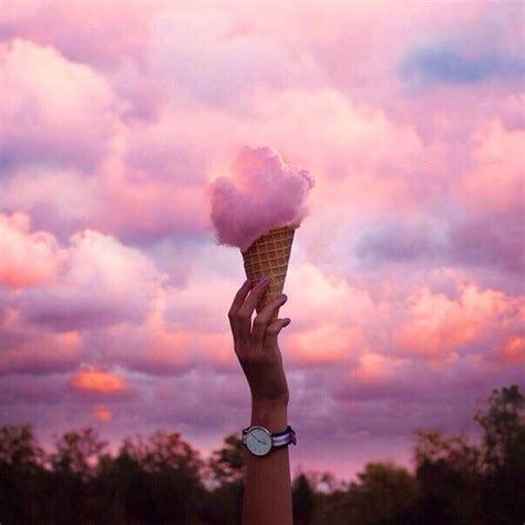 pink clouds ice cream