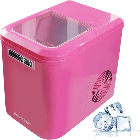 pink countertop ice maker