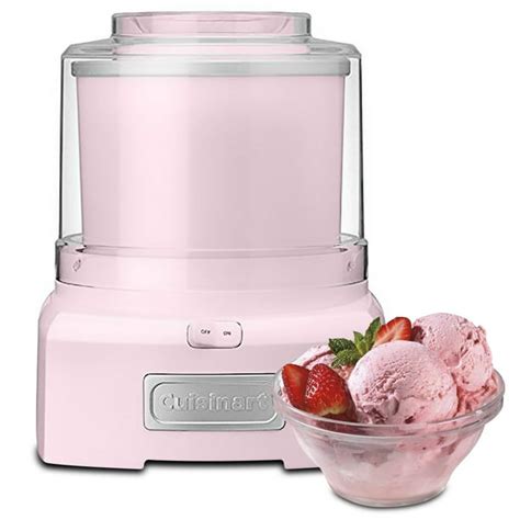 pink cuisinart ice cream maker