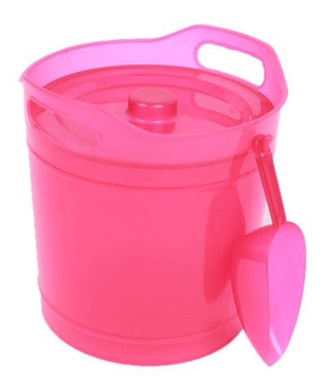 pink ice bucket