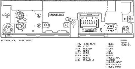 pioneer deh p3700mp wiring harness 