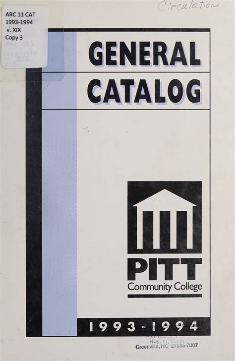 Pitt Gen Ed Catalog