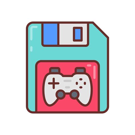 pixel art game save icon, Pixel art save cartridge game console icon 27190638 png