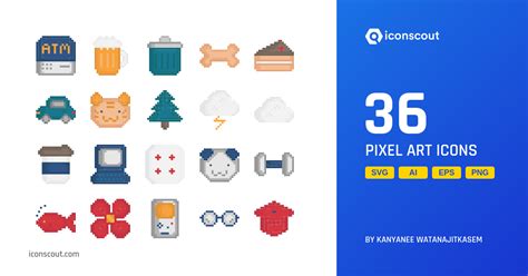 pixel design icon, Art, pixel art, pixel illustration, pixel graphics, retro design