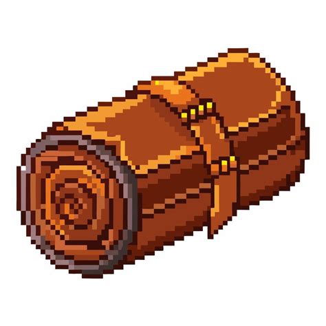 pixel icon sleeping bag, Sleeping bag