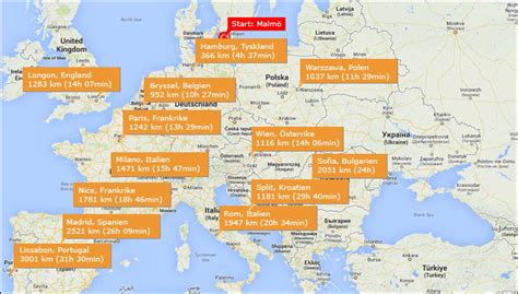 planera bilsemester i europa