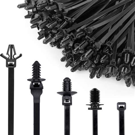 plastic locking wire harness for strap 