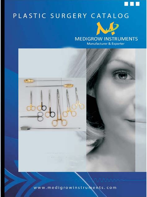 Plastic Surgery Instruments Catalog