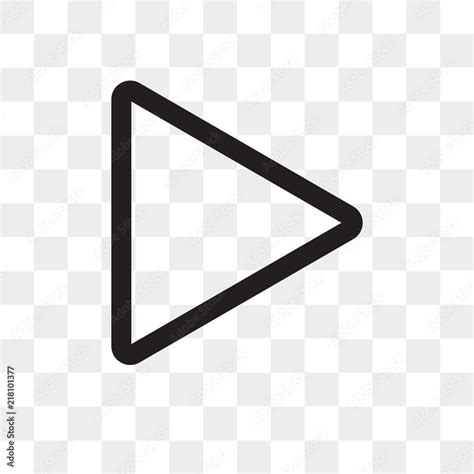 play arrow icon white, Play button white png