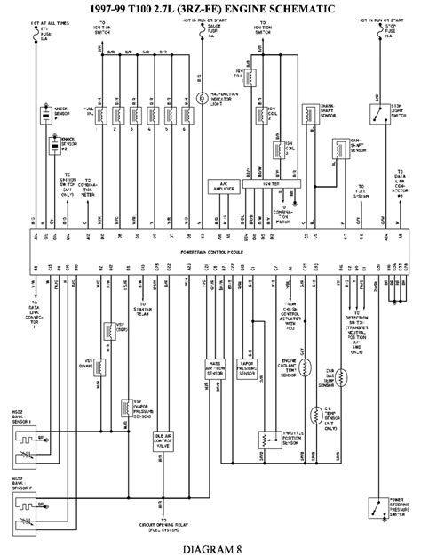 plug wire diagram 98 toyota 4runner 