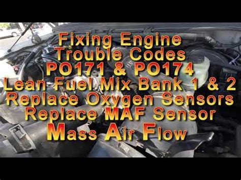 po174 engine code ford, Ford f150 po174 code how to fix