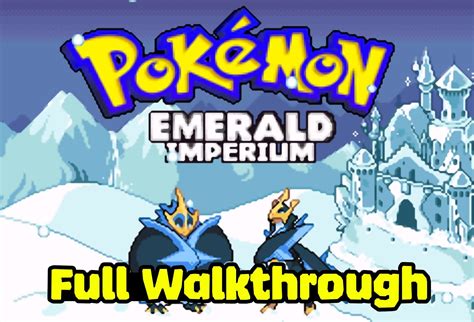 Pokemon Emerald Walkthrough Full