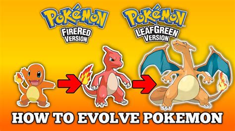 Pokemon Firered Evolution Chart