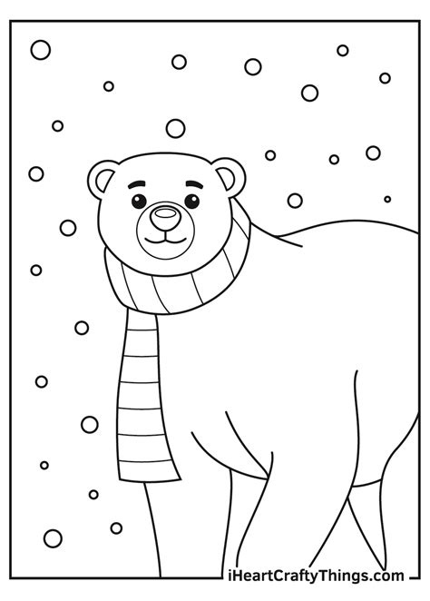 polar bear coloring pages for kids, Free printable polar bear coloring pages for kids. Polar bear coloring pages printable kids