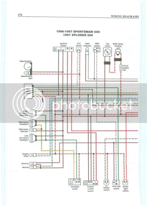 polaris explorer 400 wiring diagram 