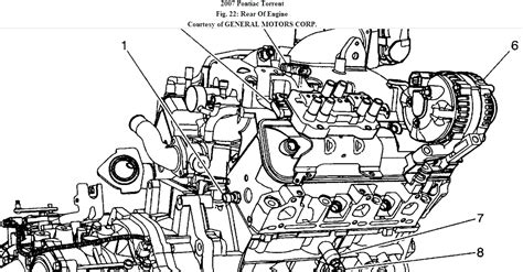 pontiac 3 4 engine diagram 