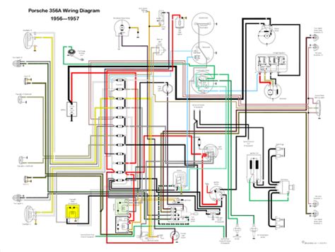porsche 356 pre a wiring diagram 