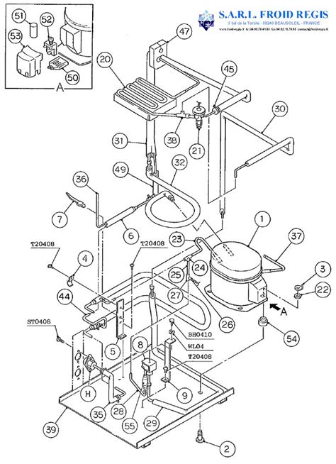 portable ice maker parts diagram