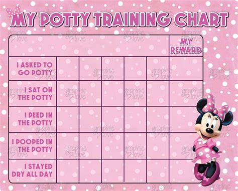 Potty Training Chart With Stickers