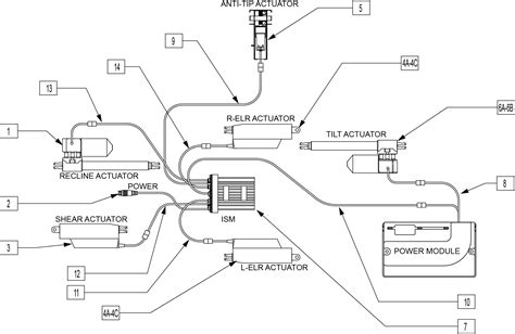 power chair wiring diagram 