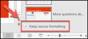 powerpoint keep source formatting not working, Paste formatted text using vba. Formatting paste vba text keep source formatted using only