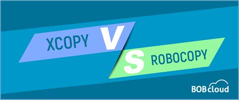 powershell copy-item vs robocopy, Brief walk-through of robocopy
