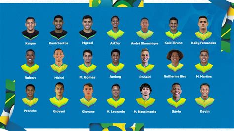 próximo jogo da seleção brasileira sub-20