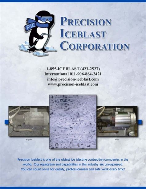 precision ice blast