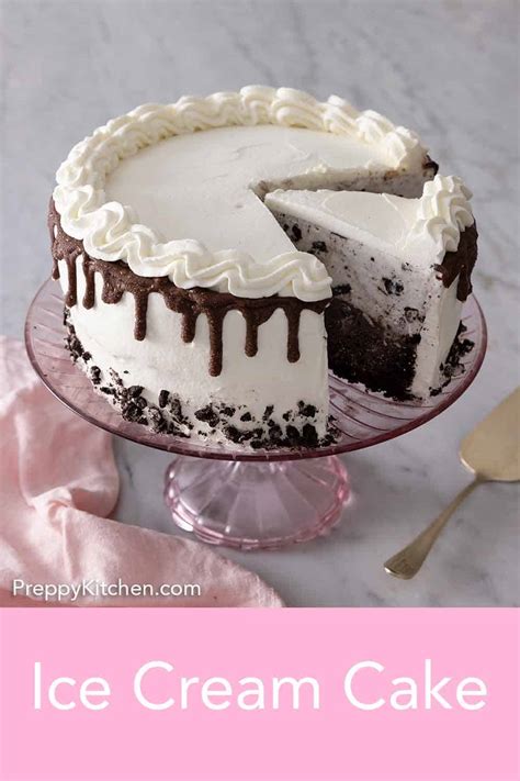 preppy kitchen ice cream cake