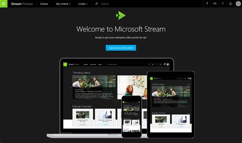 preview button in microsoft stream, Microsoft stream on twitter: 