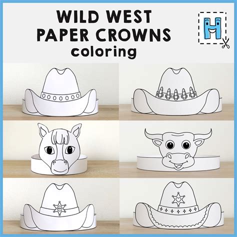 Printable Cowboy Craft