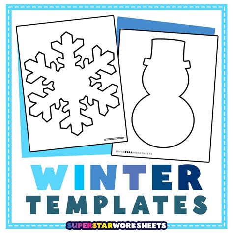 Printable Winter Stencils