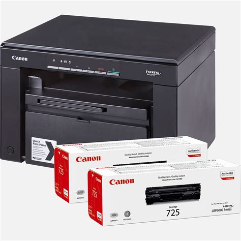 printer canon 3010 3-in-1, Canon i-sensys mf3010 3-in-1 mono laser printer + 2 black toner