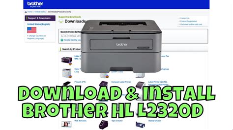 printer driver for brother hl-l2320d, Drivers l2320d. Brother hl-l2320d drivers and software printer download for windows and