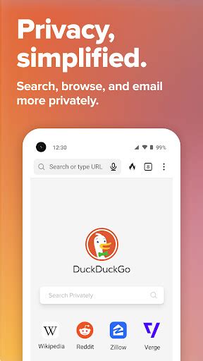 private web browser duckduckgo, Install duckduckgo browser