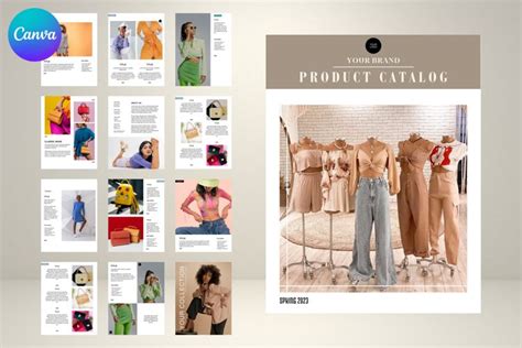 Product Catalogue Template Canva