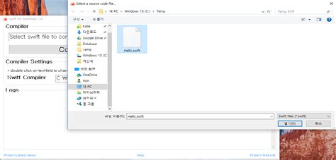 program swift on windows, How to program in swift on windows 10