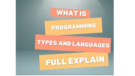 programming languages kya hai, 