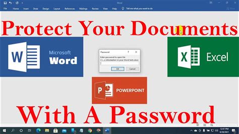 protect document word/excel ppt, Dokumen anda protect lindungi blackxperience. Excel, word, powerpoint: how to protect office document with password