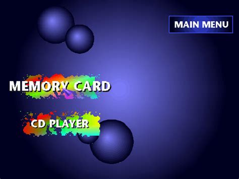 ps1 memory card cd player menu, Stuck on memory card screen (ps1) : r/emudeck