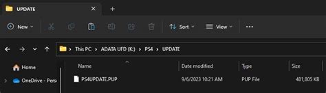 ps4 usb folder structure, How to install a ps4 update from a usb