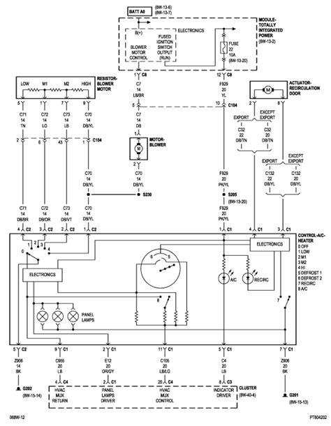 pt cruiser ac wiring diagram 