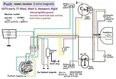 puch moped wiring diagram 