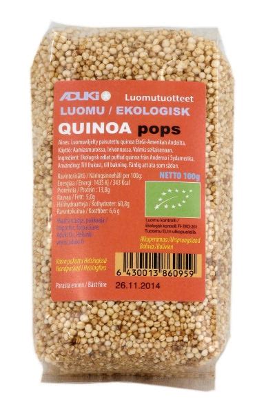 puffad quinoa